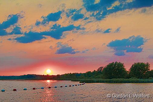 Rideau Canal Sunset_00690.jpg - Photographed along the Rideau Canal Waterway at Kilmarnock, Ontario, Canada.
